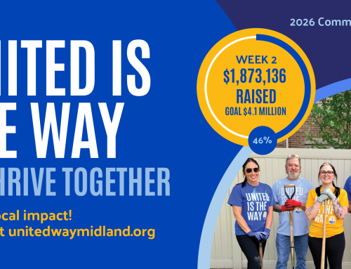 UNITED WAY OF MIDLAND COUNTY CAMPAIGN REACHES 46%